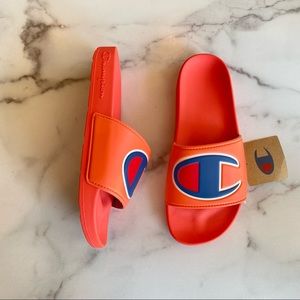 CHAMPION Men’s IPO Large C Slide Groovy Papaya